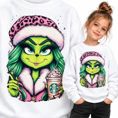 BLUZA ŚWIĄTECZNA GRINCH STAR